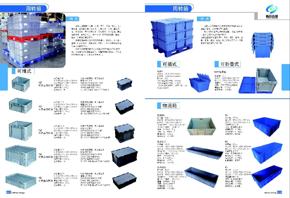 煙臺威海汽車零部件通用周轉(zhuǎn)箱
